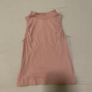 Cropped up the neck top